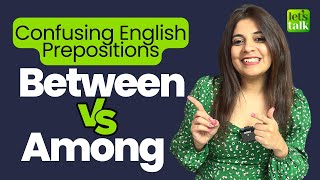 Confusing English Prepositions- Between Vs Among | English #Grammar Mistakes While Speaking #shorts