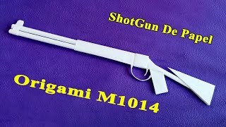 Origami Armas: Como Fazer Uma Arma Shotgun M1014  AK 47 MP5 De Papel