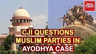 Ayodhya Case : CJI Questions Muslim Parties After Affidavit In Sealed Cover Submitted