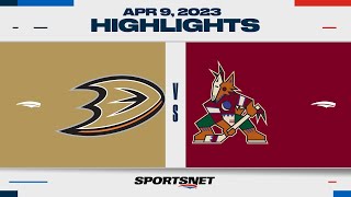 NHL Highlights | Ducks vs. Coyotes - April 8, 2023