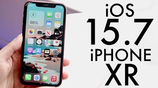 iOS 15.7 On iPhone XR! (Review)