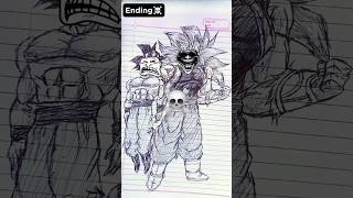 Cumber \u0026 Goku 💀 Speed Drawing StickMan 😳#shorts #anime #drawing #goku #Cumber #dragonball #sdbh