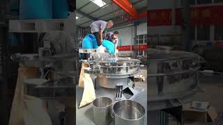 large output tumbler swing sieve screen screening machine for powder