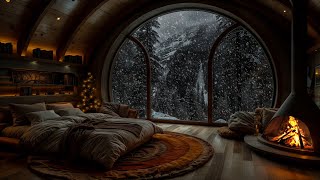 Warm Hearth, Cold Nights | Serene Winter Escape for a Restful Night’s Sleep