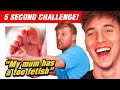 Reacting To Sidemen 5 Second Challenge!