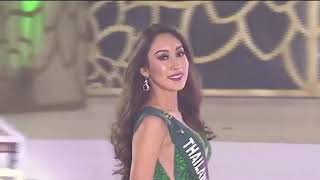 น้ำเพชร  ฏีญาร์ภา ในรอบ 20 คนสุดท้าย Miss Earth 2019