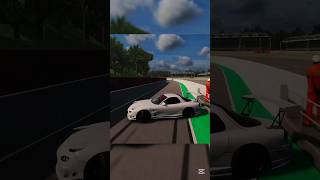 CarX Drift Racing Online Crazy Clean Reverse Entry in Mazda RX7! #trending #carx #drift #shorts