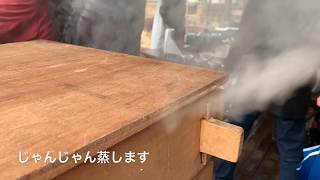 マンションの餅つき大会