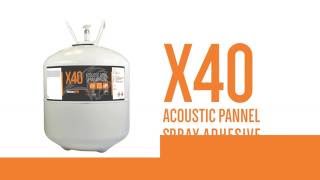 TensorGrip - X40 - Acoustic Panel Adhesive