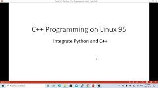 C++ Programming on Linux - Integrate Python and CPP using boost library