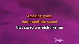 Karaoké Amazing Grace - Laurence Jalbert *