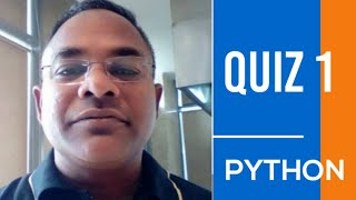 PYTHON QUIZ 1