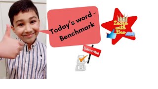 Learn with Dev || Benchmark pronunciation ||Benchmark meaning || Benchmark usage