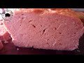 homemade leberkäse meat loaf