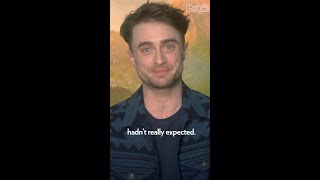 Daniel Radcliffe Says He Texts with Helena Bonham Carter After 'Harry Potter' Reunion #Shorts