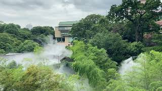 ホテル椿山荘　東京雲海の様子