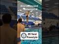 World Record 25 Freestyle… with a twist #shorts