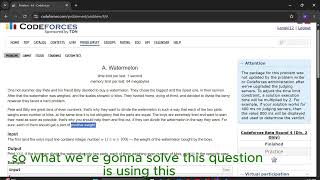 "Codeforces Problem 4A - Watermelon Explained"