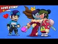 LOVE STORY 💔 Kenji Kiss Mandy Malicious , Fans Fang Cry | Brawl Stars Funny