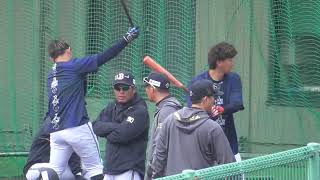 【プロ野球】2024.2.7　オリックス　春季キャンプ　『Ａグループ　バッティング①』