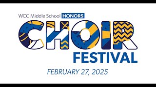 Wayne Community College Middle School Honors Choir Festival 2025