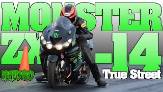 Monster nitrous Zx14, Nhdro True Street hand-clutch killer, Jeremy Teasley