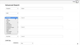 Tiny Tutorial: Advanced Search