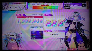 【CHUNITHM】雪男 (MASTER, 15.0) AJ 手元