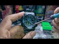 g shock ga100 cara seting lengkap dan kalibrasi jarum analog agar sesuai‼️