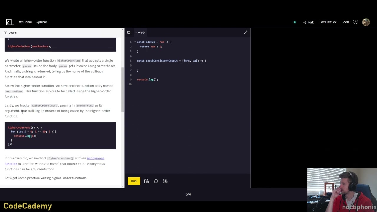 JavaScript Iterators | CodeCademy | Learning To Code - YouTube