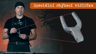 08 - Jak vykovat vidlici na ohýbání - #how #to #forge #bending #fork #for #anvil #blacsmithing