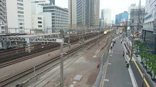 2018/03/18ｰ 923形T4編成「ドクターイエロー」東京駅～品川駅間にて