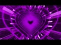 neon lights love heart tunnel of abstract fast movement glow 4k tiktok trend background vj loops