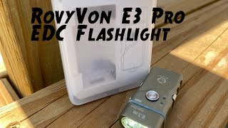 RovyVon E3 Pro EDC Flashlight