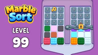 Marble Sort level 99 solution