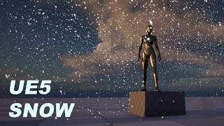 Unreal Engine 5 Snow Particle Tutorial