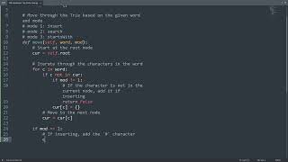 Leetcode 208. Implement Trie (Prefix Tree) in Python | Python Leetcode | Python Coding Tutorial