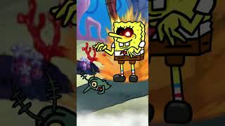 Evil SpongeBob Shots Lasers At Plankton - Day 22 Animation