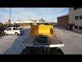 valley transportation vlog 60 delivery of 2 skip loaders