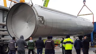 Stainless Steel Tanks and Silos fabrication at our plant based in the north of Israel