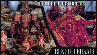 Trench Crusade Battle Report 05 - Trench Pilgrims vs Court of the Seven Headed Serpent