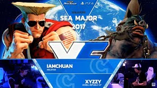 SFV: SEAM 2017 LCQ Top 8 IamChuan vs Xyzzy - CPT 2017