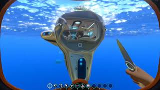 Subnautica - Going down to the max depth in a Cyclops