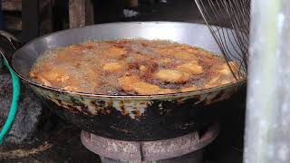 TEMPE GORENG SOTO BATHOK JOGJA | indonesia street food