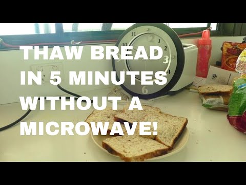 Defrost Bread in MINUTES WITHOUT Microwave 🍞 Defrost Bread in MINUTES WITHOUT Microwave 🍞
