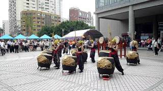 99學年度臺中市國民中小學科學園遊會-汝鎏國小-戰鼓