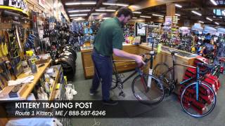 Kittery Trading Post teaches how to buy a bicycle.