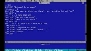 QBasic - IF THEN ELSE
