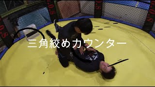 【ガードポジション】MMA総合格闘技・レスリング～三角締めカウンター～