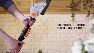 VonHaus Cordless Pole Hedge Trimmer